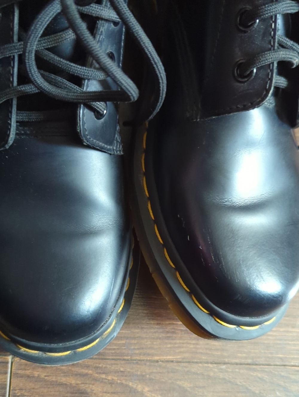 Dr. Martens 1460 Women's Smooth Leather Lace Up Boots - Picture 10 of 12